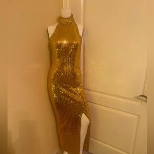 Sequin evening dress size 4